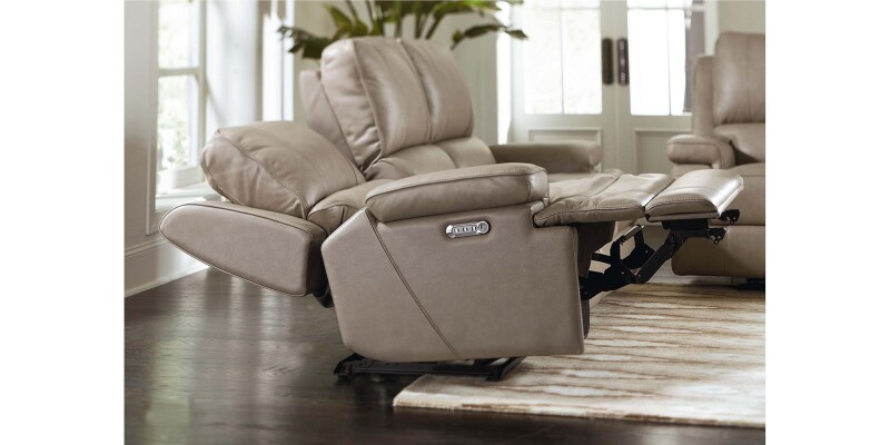 Parsons Leather Lay Flat Power Recliner 3729P0F