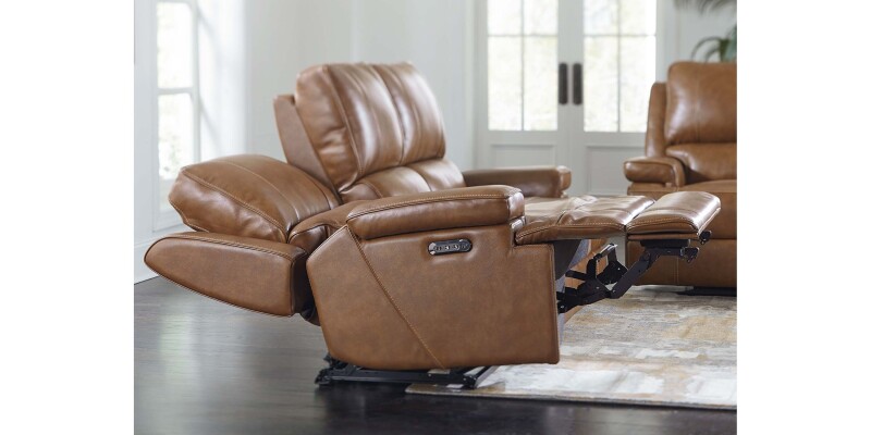 Parsons Leather Power Recliner 3729P0U