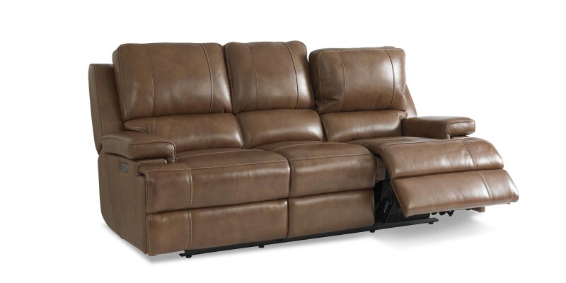 Parsons Leather Power Reclining Sofa 3729P62U