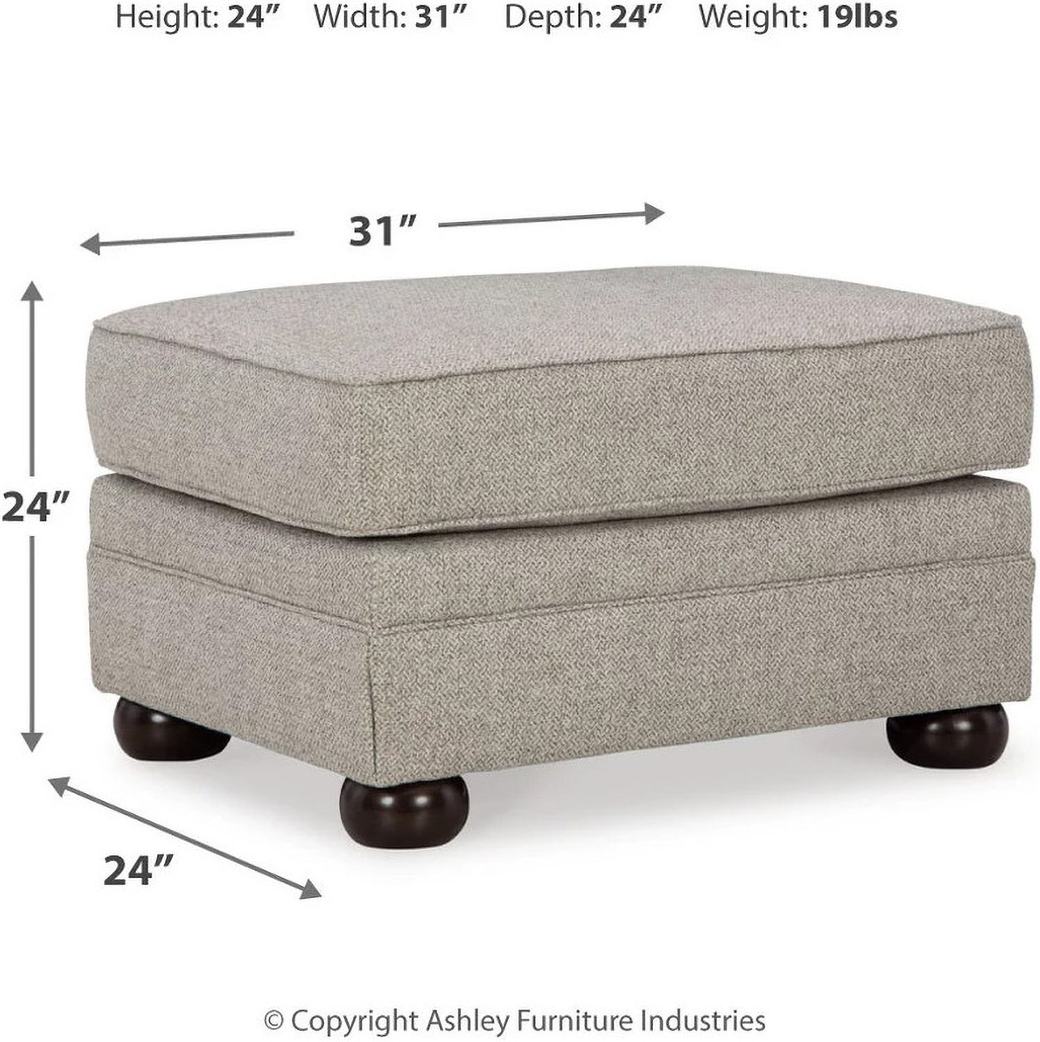 Gaelon Ottoman In Dune 3730714