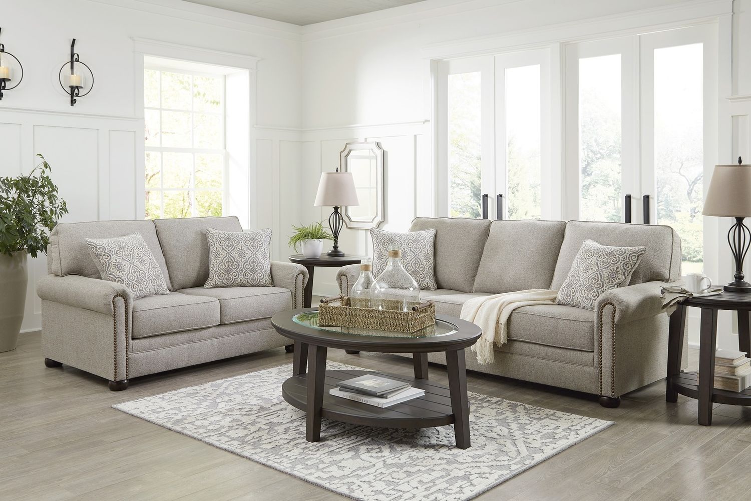 Gaelon Loveseat In Dune 3730735