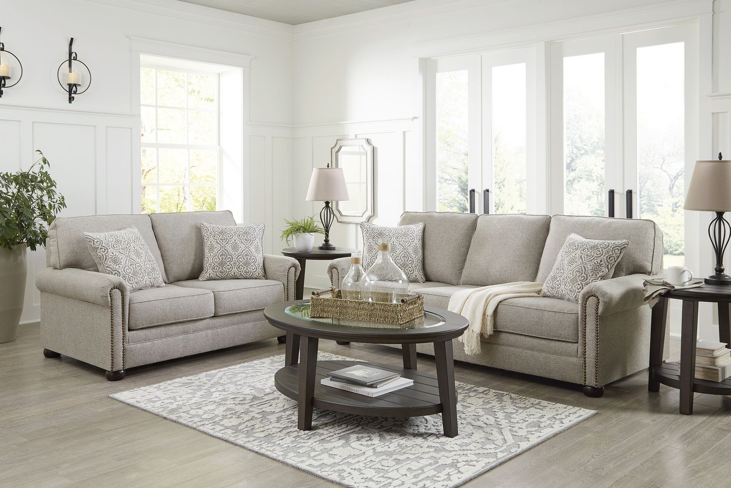 Gaelon Sofa In Dune 3730738