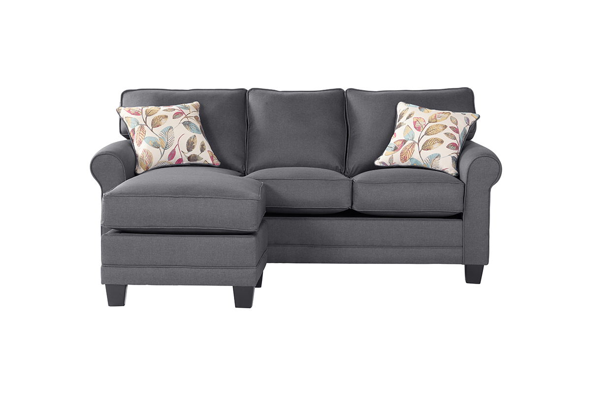 3730 CHAISE OTTOMAN Jitterbug Grey 3730CHOT02