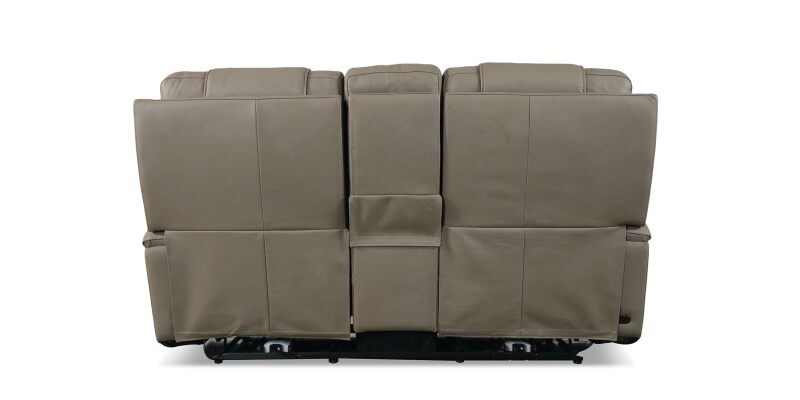 Wendell Leather Power Reclining Loveseat with Center Console 3732PC42D