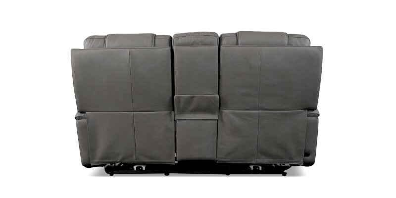Wendell Leather Power Reclining Loveseat with Center Console 3732PC42G