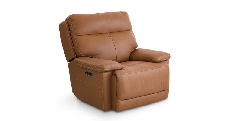 Fletcher Leather Zero Gravity Power Recliner 3733P0A