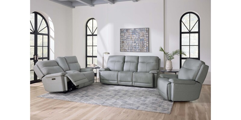 Fletcher Leather Zero Gravity Power Recliner 3733P0G