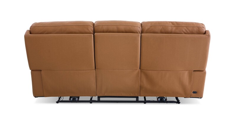 Fletcher Leather Power Reclining Sofa 3733P62A