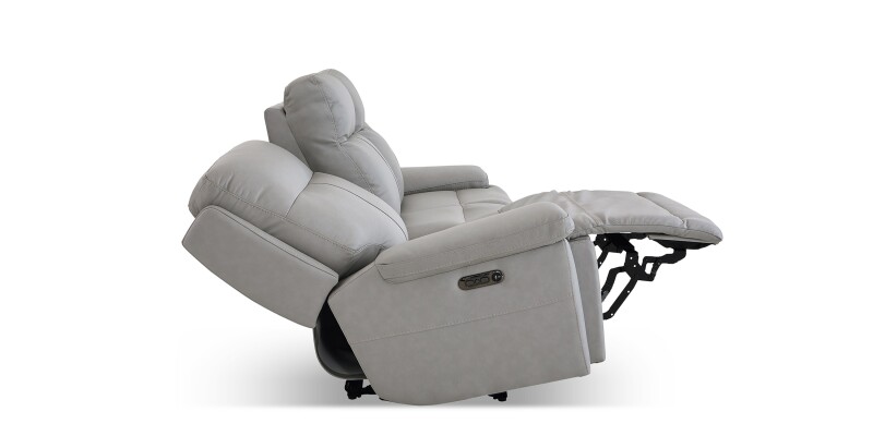 Fletcher Leather Power Reclining Sofa 3733P62G