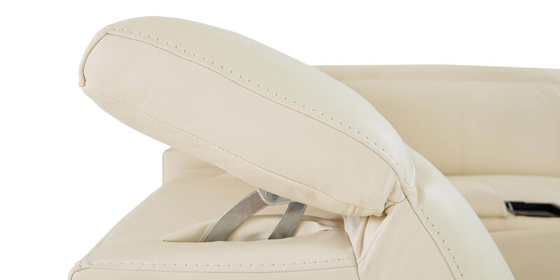 Airy Leather Power Reclining Sectional 3734LSECT6L