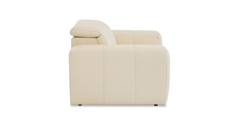 Airy Leather Power Recliner 3734P0L