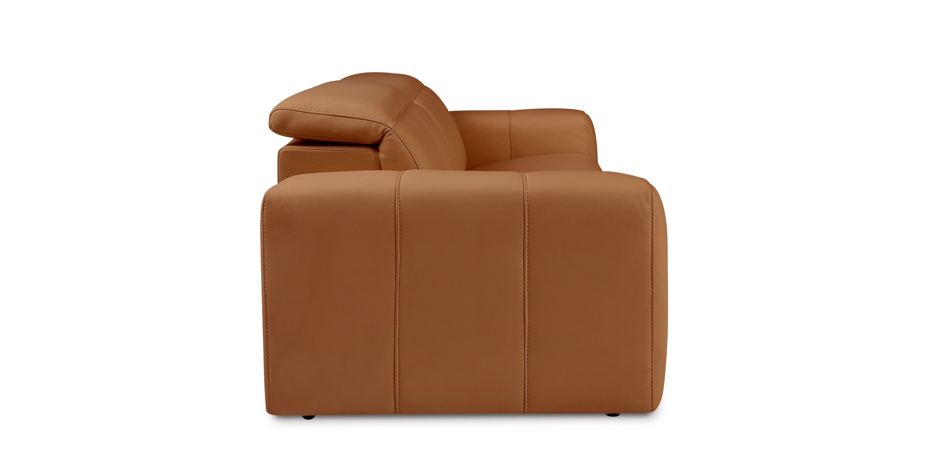Airy Leather Power Reclining Loveseat 3734P42A