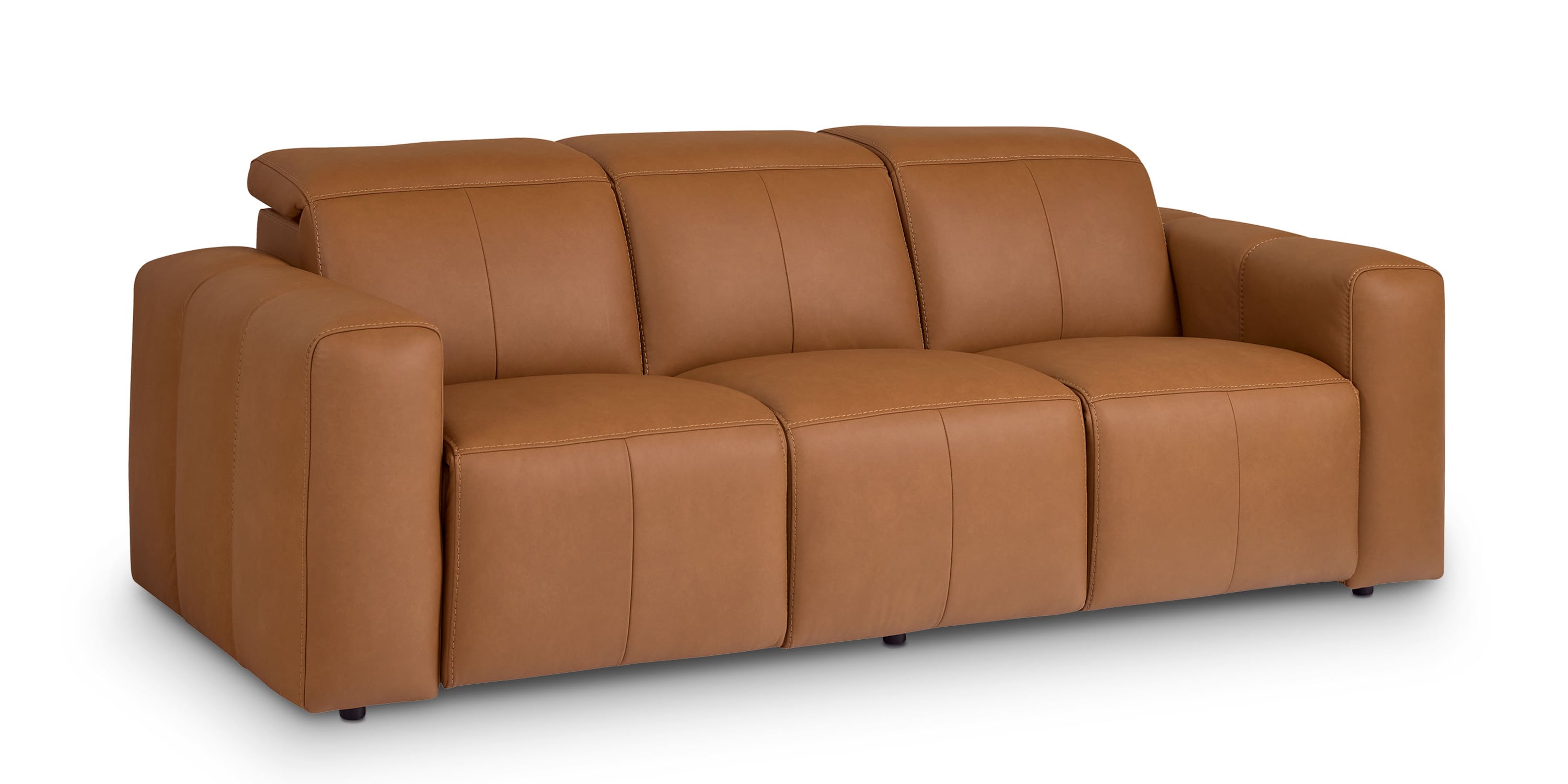 Airy Leather Power Reclining Sofa 3734P62A