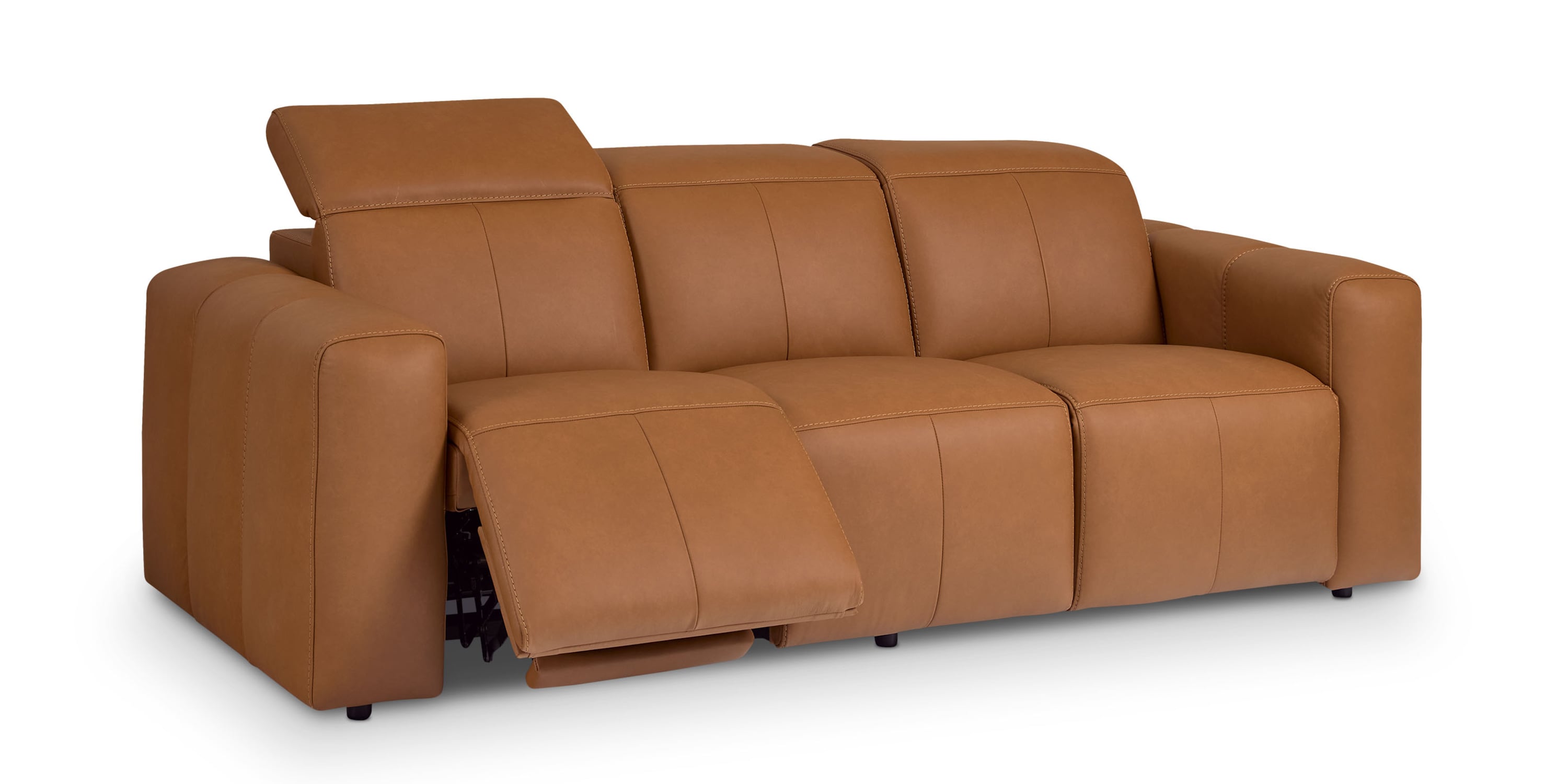 Airy Leather Power Reclining Sofa 3734P62A