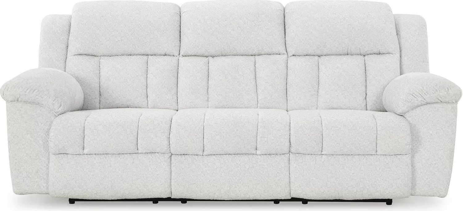 Frohn Reclining Sofa In Snow 3740588