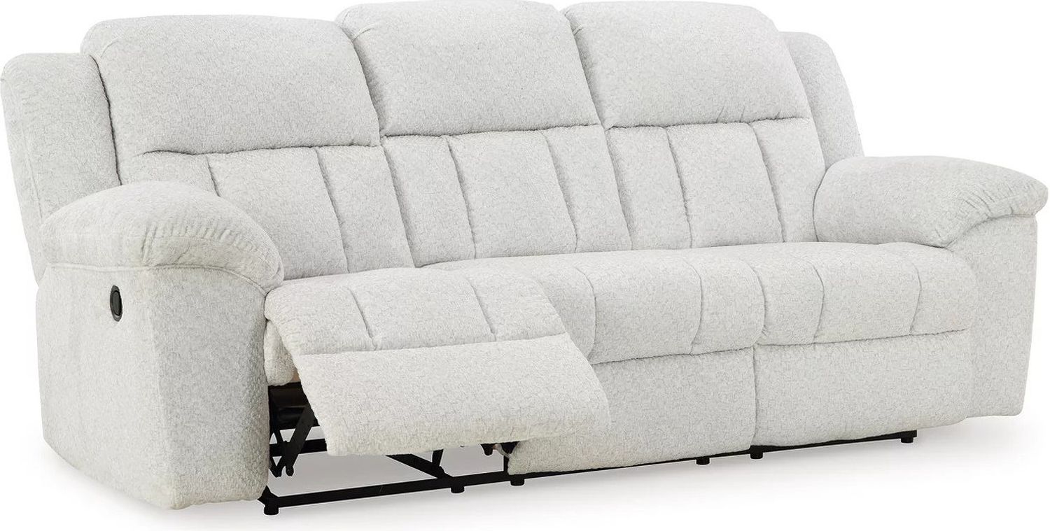 Frohn Reclining Sofa In Snow 3740588