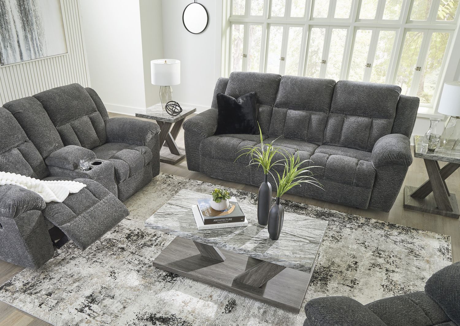 Frohn Recliner In Graphite 3740625