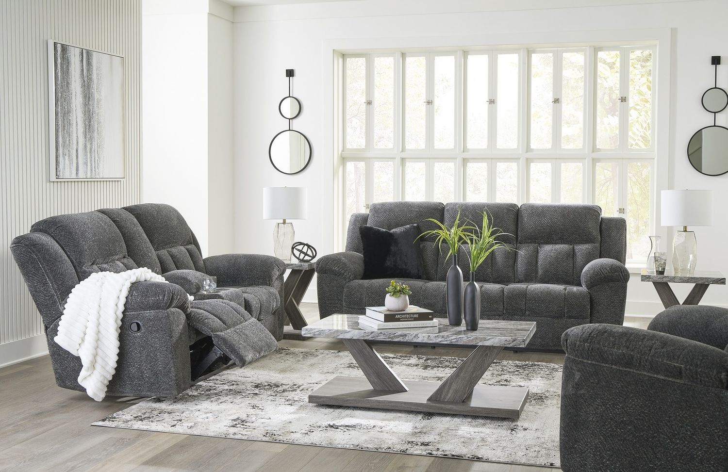 Frohn Recliner In Graphite 3740625