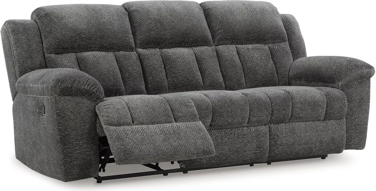 Frohn Reclining Sofa In Graphite 3740688