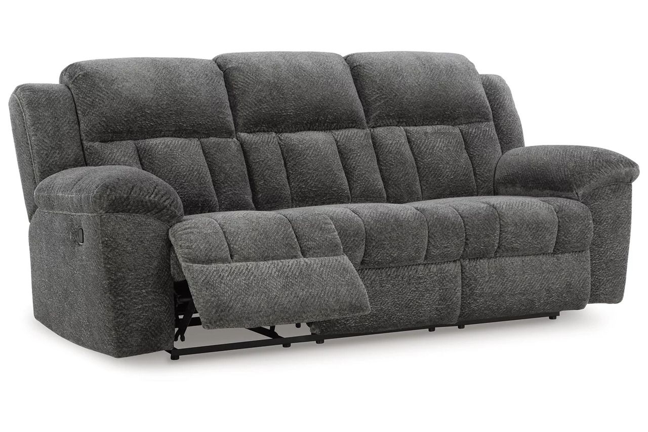 Frohn Reclining Living Room Set In Graphite 37406U3