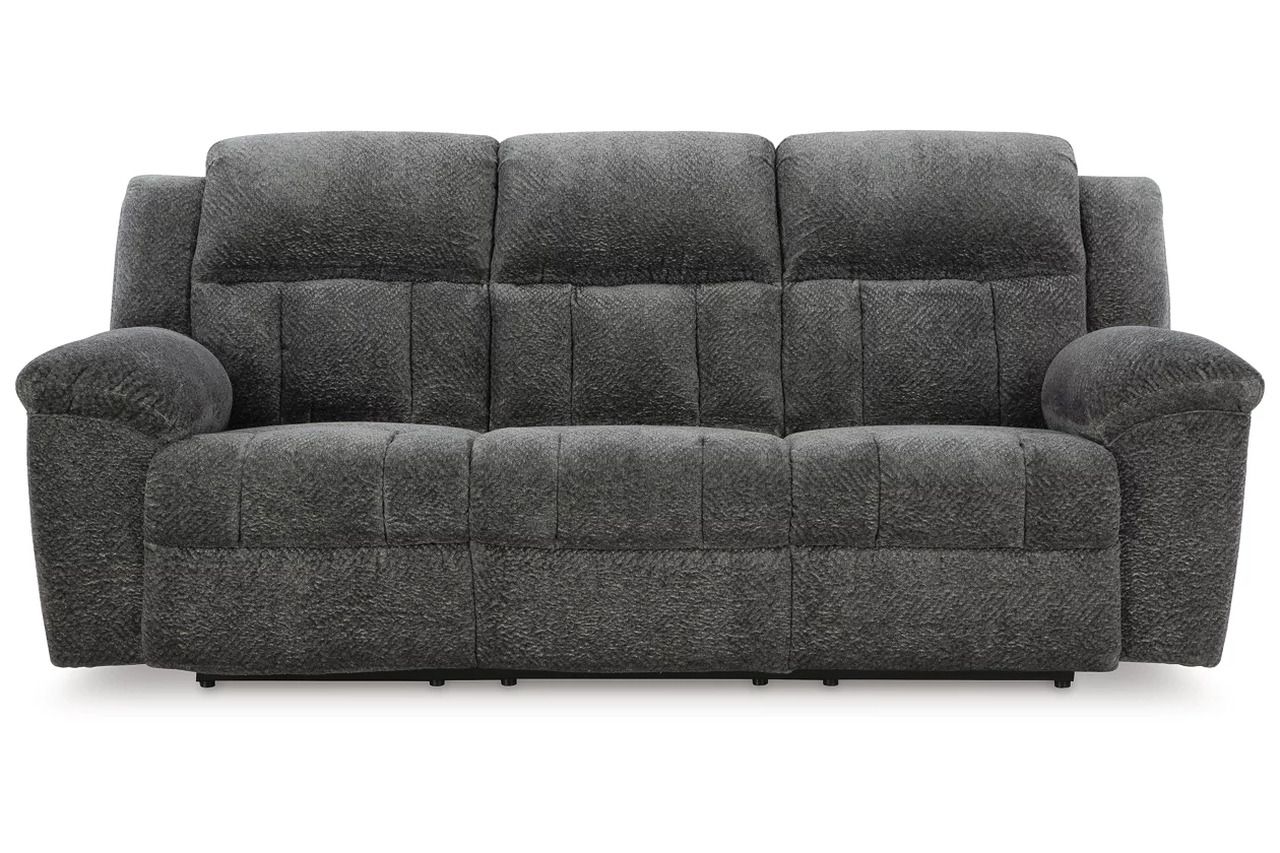 Frohn Reclining Living Room Set In Graphite 37406U3
