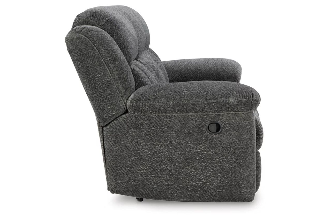 Frohn Reclining Living Room Set In Graphite 37406U3
