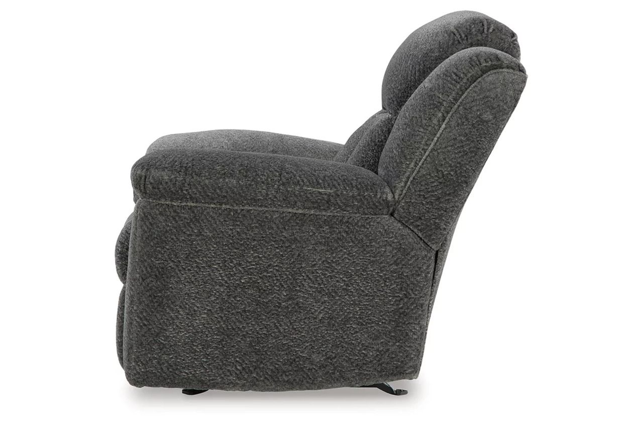 Frohn Reclining Living Room Set In Graphite 37406U3