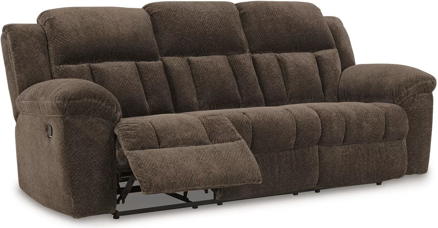 Frohn Reclining Sofa In Chocolate 3740788
