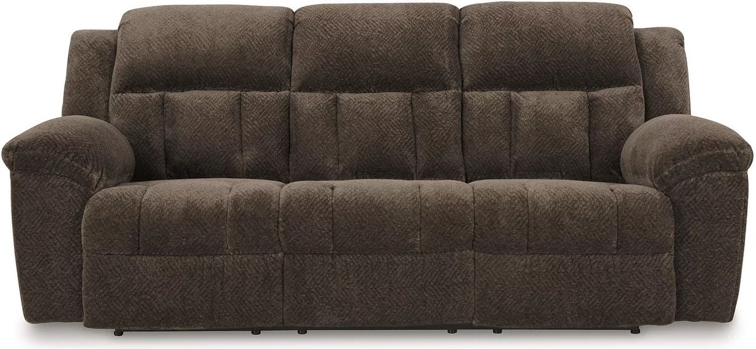 Frohn Reclining Living Room Set In Chocolate 37407U1