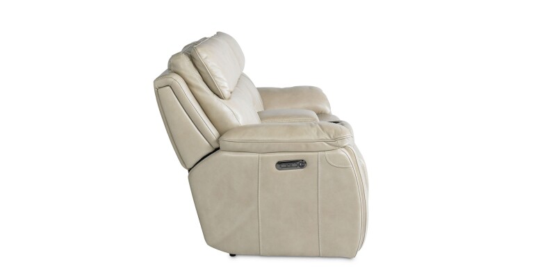Levitate Leather Power Reclining Loveseat with Center Console 3740PC42D