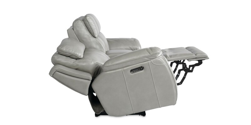 Levitate Leather Power Reclining Loveseat with Center Console 3740PC42N