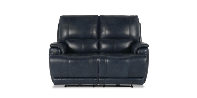 Burlington Leather Power Reclining Loveseat 3749P42N