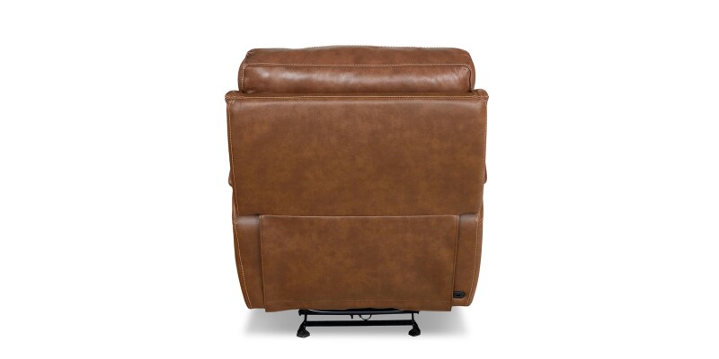 Burlington Leather Lay Flat Power Recliner 3749P9U