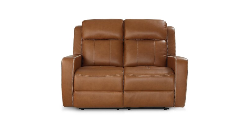 Norwood Leather Power Reclining Loveseat 3752P42T