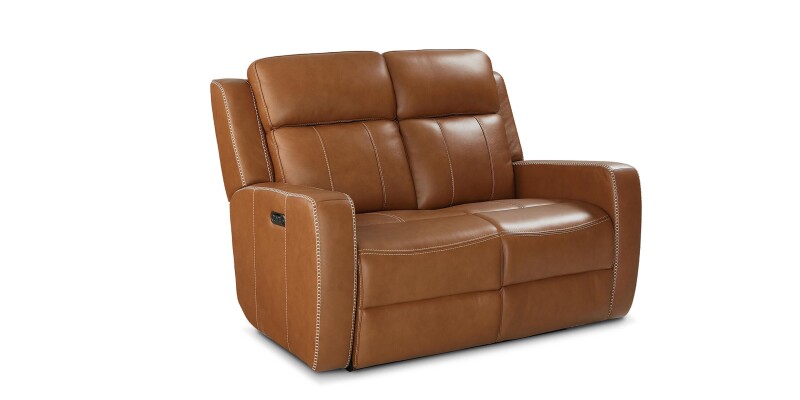 Norwood Leather Power Reclining Loveseat 3752P42T