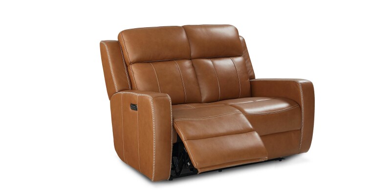 Norwood Leather Power Reclining Loveseat 3752P42T