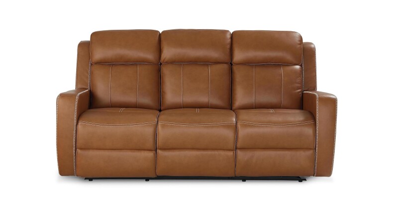 Norwood Leather Power Reclining Sofa 3752P62T