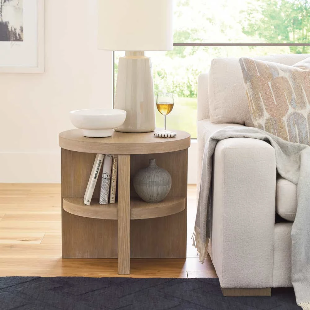Indiya Round End Table 376916
