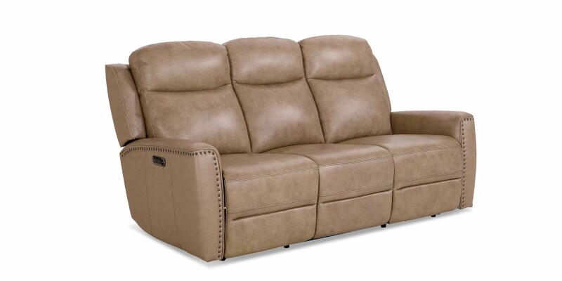 Douglas Leather Power Reclining Sofa 3793P62W