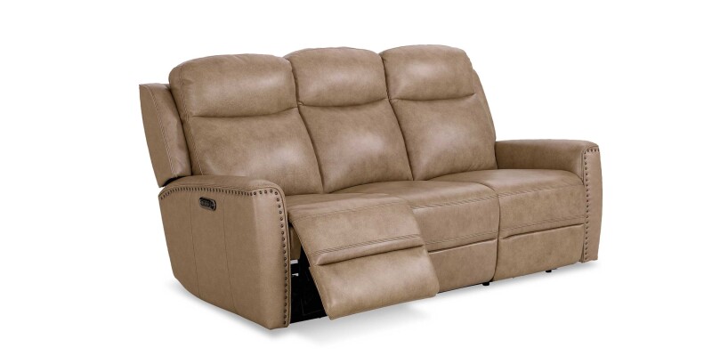 Douglas Leather Power Reclining Sofa 3793P62W