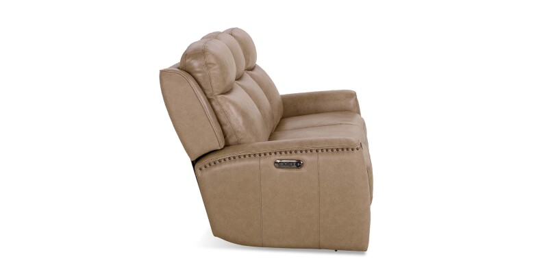 Douglas Leather Power Reclining Sofa 3793P62W