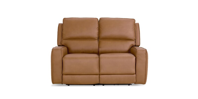 Raymond Leather Power Reclining Loveseat 3795P42A