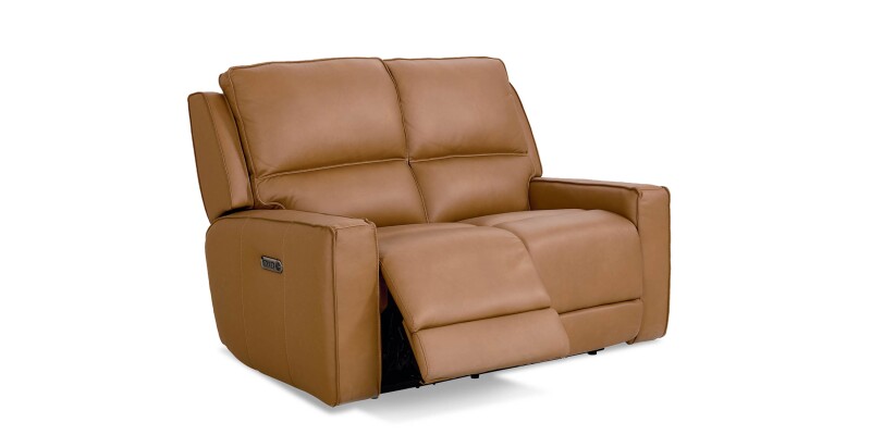 Raymond Leather Power Reclining Loveseat 3795P42A