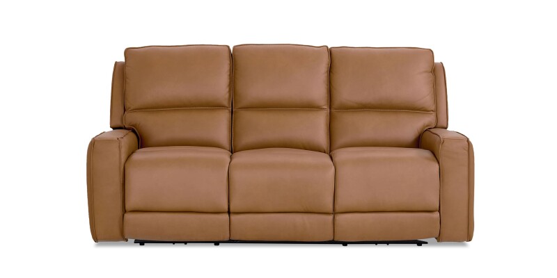 Raymond Leather Power Reclining Sofa 3795P62A