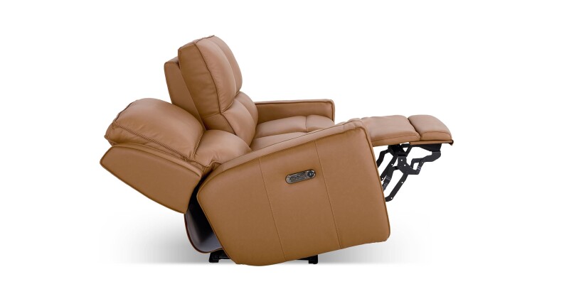 Raymond Leather Power Reclining Sofa 3795P62A