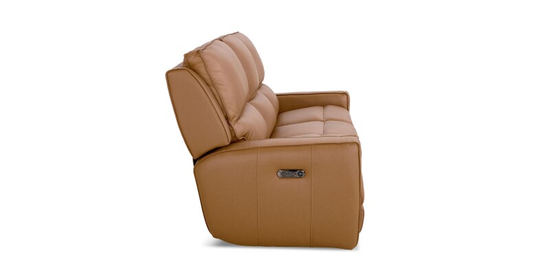 Raymond Leather Power Reclining Sofa 3795P62A
