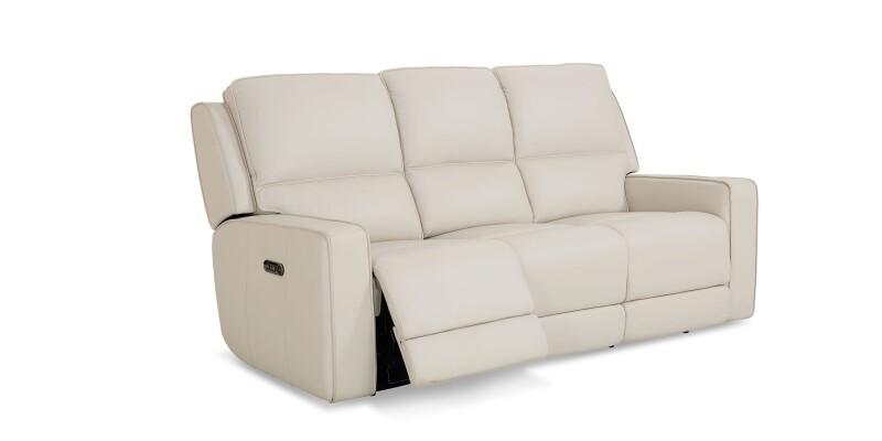 Raymond Leather Power Reclining Sofa 3795P62V