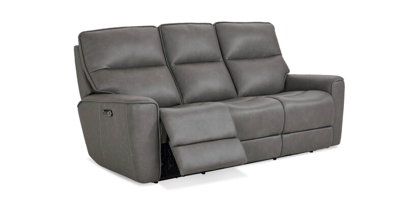 Kenneth Leather Power Reclining Sofa 3797P62G