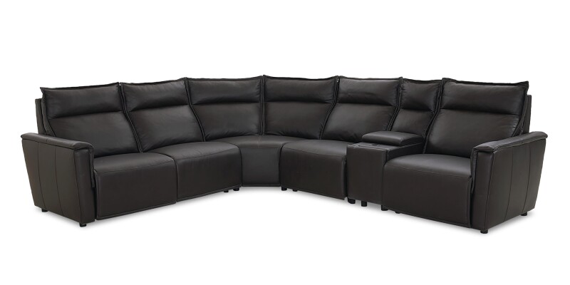 Chauncey Leather Power Reclining Sectional 3799MSECTE