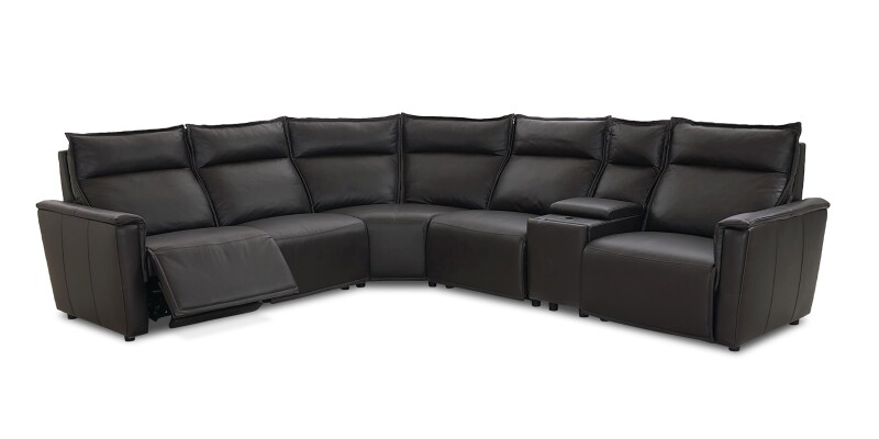 Chauncey Leather Power Reclining Sectional 3799MSECTE